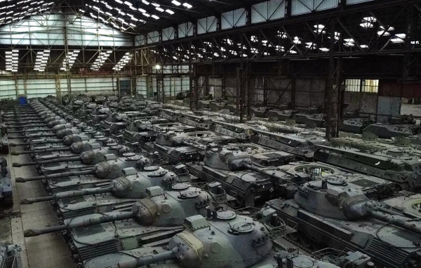 Ukraine sắp được bơm thêm 178 xe tăng Leopard đã 