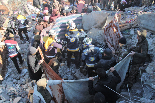 Bùng căng thẳng chuyện viện trợ Syria sau thảm họa động đất -0
