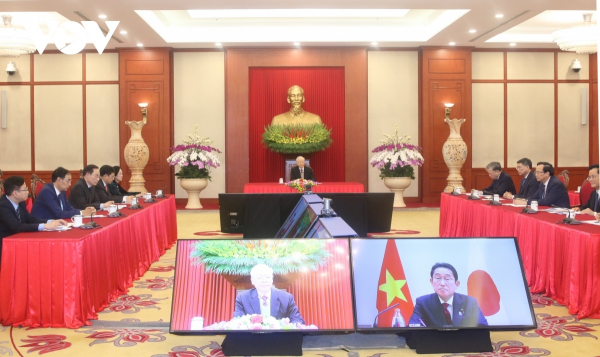 Party leader suggests orientations for advancing Vietnam - Japan ties -0