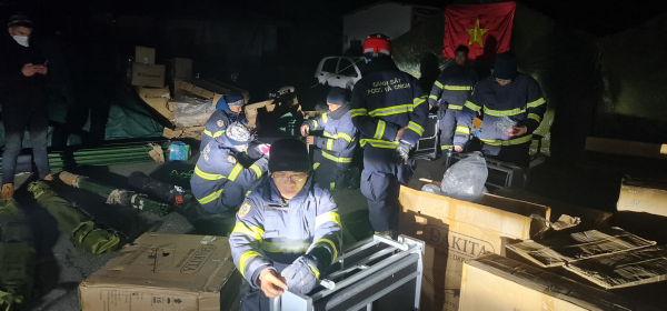 Đoàn công tác cứu nạn quốc tế Bộ Công an Việt Nam bắt đầu phương án tìm kiếm người bị nạn tại Thổ Nhĩ Kỳ -3