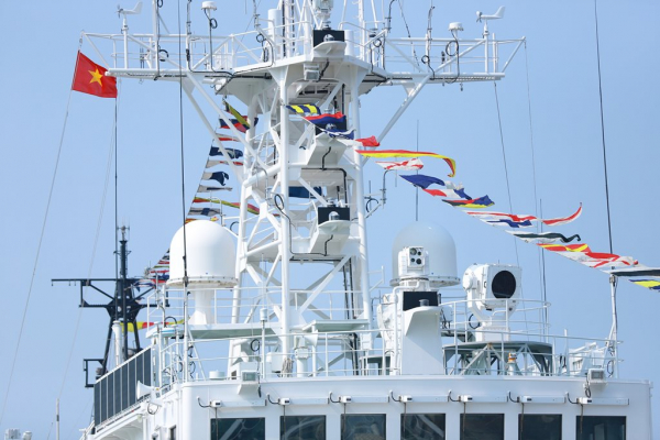 Cận cảnh Tàu tuần tra Settsu của Lực lượng bảo vệ bờ biển Nhật Bản thăm xã giao Đà Nẵng -1
