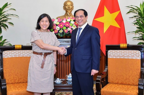 FM Bui Thanh Son hosts US Trade Representative -0