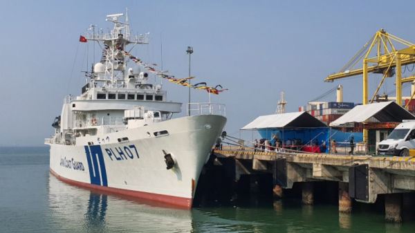 Japanese patrol vessel visits Da Nang -0
