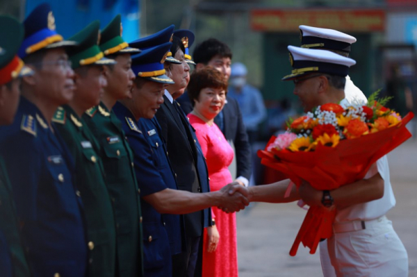 Japanese patrol vessel visits Da Nang -0