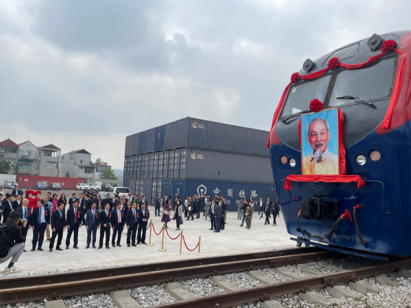 Chín thức khai trương đưa vào vận hành Ga Liên vận quốc tế đường sắt Kép -0