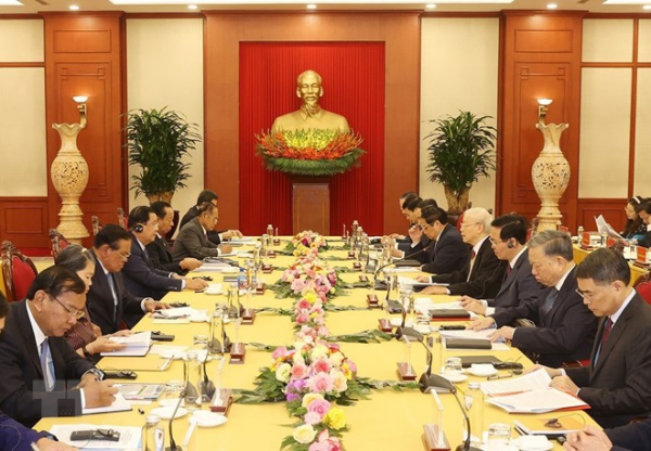 Tăng cường hợp tác giữa Đảng Cộng sản Việt Nam và Đảng Nhân dân Campuchia -0