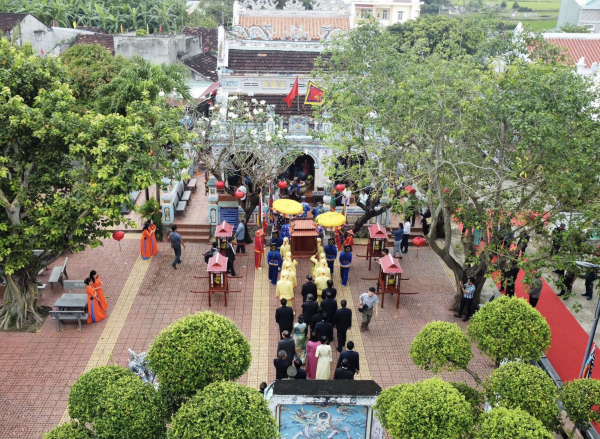Lễ hội Chùa Bà - Cảng thị Nước Mặn là di sản văn hoá phi vật thể Quốc gia -0