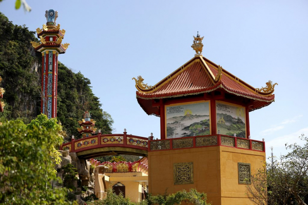 Xác lập kỷ lục Việt Nam Bộ tranh sứ độc bản tại chùa Quán Thế Âm – Ngũ Hành Sơn -6