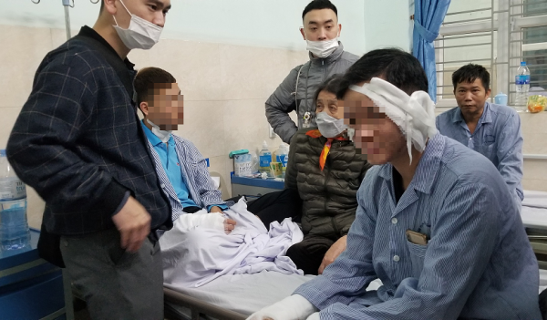 6 người nhập viện do nổ bếp gas mini tại quán nhậu Hải Phòng -0