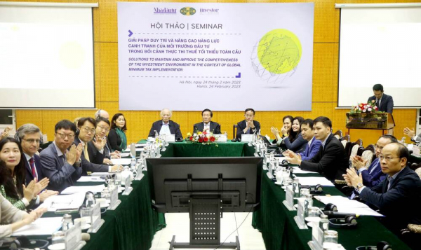 Chuyên gia hiến kế giải pháp để Việt Nam tham gia thực thi Thuế tối thiểu toàn cầu -0