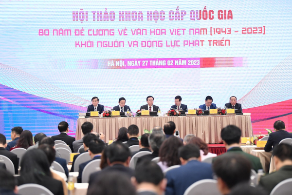 Khai mạc hội thảo khoa học quốc gia về 80 năm Đề cương văn hoá Việt Nam  -0