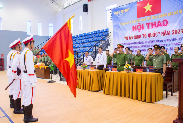 Công an tỉnh Bà Rịa-Vũng Tàu khai mạc Hội thao Vì An ninh Tổ quốc năm 2023 -0