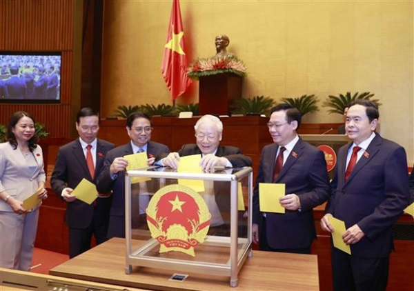 National Assembly elects Vo Van Thuong as State President -0