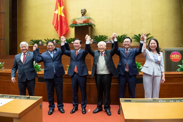 Foreign leaders congratulate newly elected Vietnamese President Vo Van Thuong -0