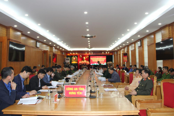 Đảng ủy Công an Trung ương kiểm tra đánh giá kết quả thực hiện Kết luận số 44-KL/TW của Ban bí thư (khóa XII) giai đoạn 2019-2022 tại Tỉnh ủy Hưng Yên -0