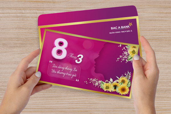 Món quà đặc biệt BAC A BANK dành tặng khách hàng nữ nhân ngày Phụ nữ năm 2023 -0