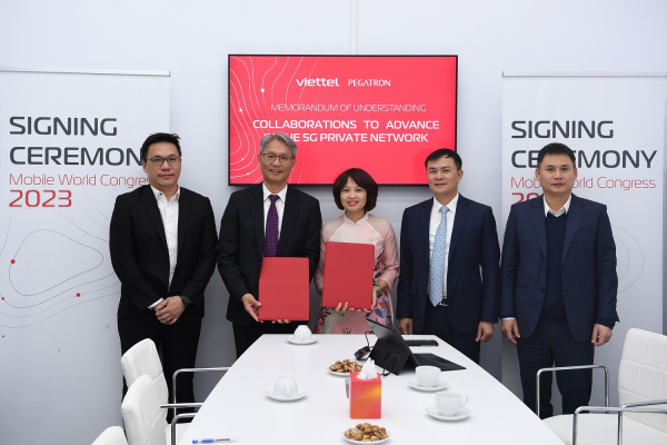 Viettel Networks và Pegatron “bắt tay” xây dựng nhà máy thông minh trên nền tảng 5G Private Network -0