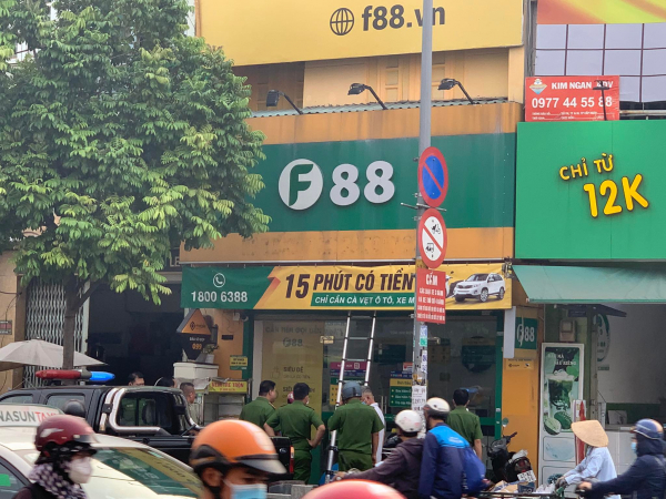 Phong tỏa, khám xét toàn bộ chi nhánh F88 tại TP Hồ Chí Minh -0