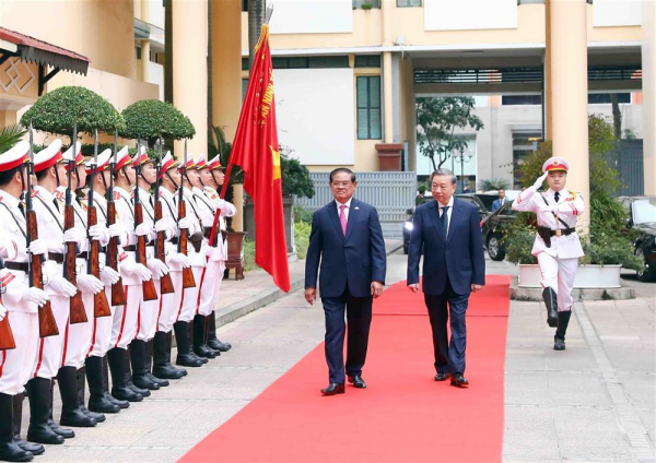 Ministry of Public Security of Vietnam, Ministry of Interior of Cambodia sign a cooperation plan for 2023 -0