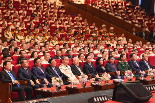 Party General Secretary attends celebration of 75 years of Public Security Forces following Uncle Ho’s teachings -0