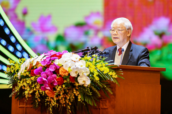 Party General Secretary attends celebration of 75 years of Public Security Forces following Uncle Ho’s teachings -0