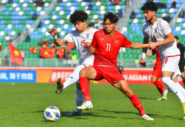 Để thua Iran, U20 Việt Nam dừng bước tại giải châu Á -0