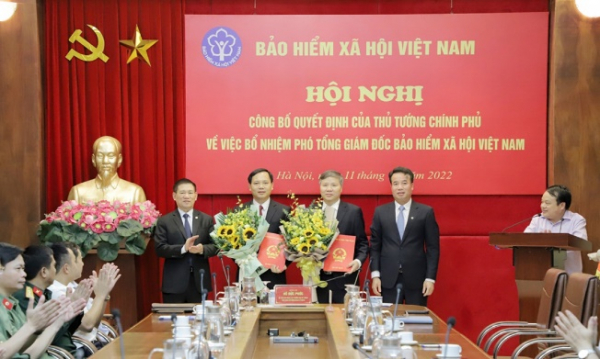 BHXH Việt Nam có 2 tân Phó Tổng Giám đốc -0