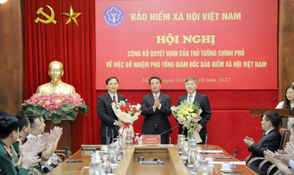 BHXH Việt Nam có 2 tân Phó Tổng Giám đốc -0