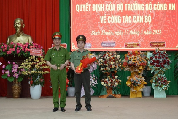 Đại tá Lê Quang Nhân được bổ nhiệm giữ chức Giám đốc Công an tỉnh Bình Thuận -0