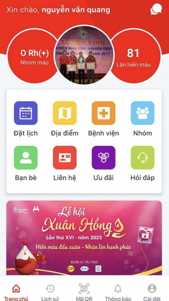 Gặp chàng trai 81 lần hiến máu -0