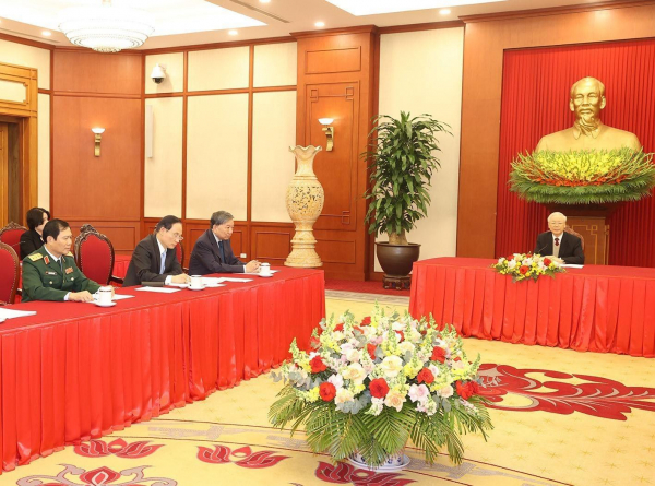 Tổng Bí thư Nguyễn Phú Trọng điện đàm với Tổng thống Hoa Kỳ Joe Biden -0
