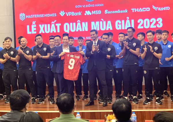 Câu lạc bộ bóng đá trẻ PVF - CAND xuất quân tham dự mùa giải hạng Nhất Quốc gia năm 2023 -0