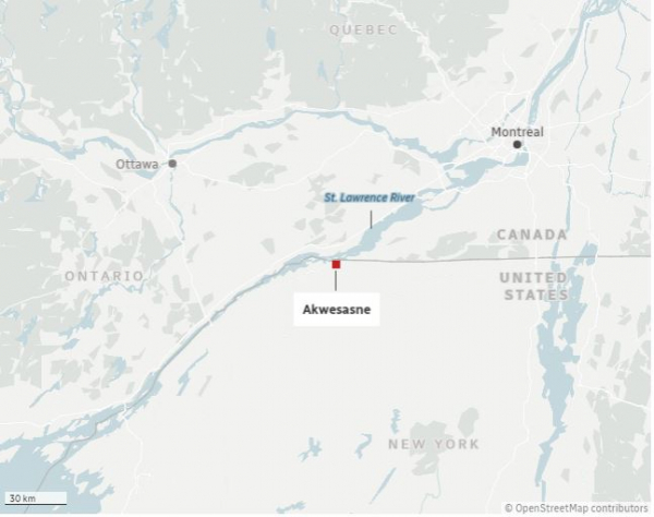 Vượt biên từ Canada vào Mỹ bất thành, 8 người mất mạng trong đầm lầy -0