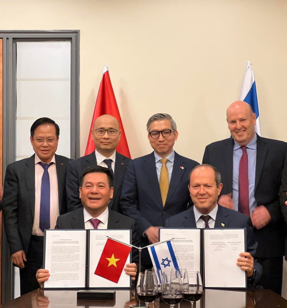 Kết thúc đàm phán Hiệp định thương mại tự do giữa Việt Nam và Israel -0