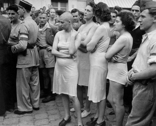 Ê chề những phụ nữ Pháp qua lại với Đức Quốc xã -0