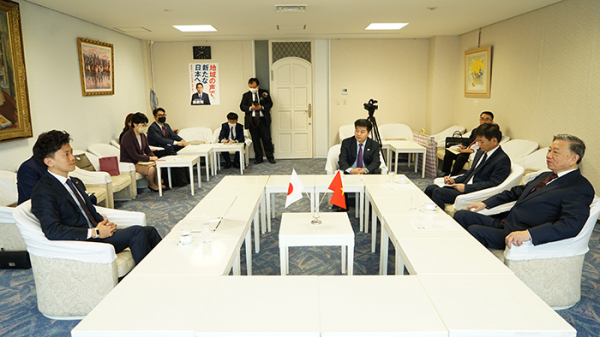 Thắt chặt quan hệ hợp tác giữa Bộ Công an và các cơ quan thực thi pháp luật Nhật Bản -0