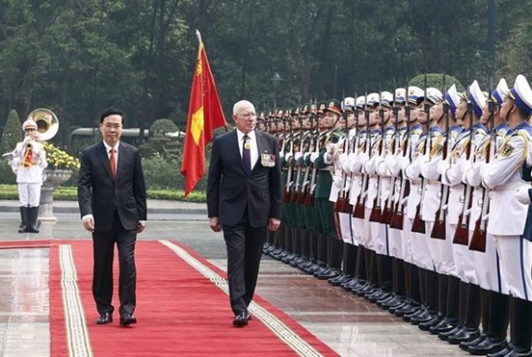 Leaders applaud practical development of Vietnam-Australia strategic partnership -0
