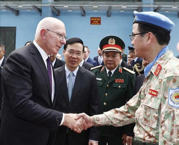 Australian Governor-General hails Vietnamese peacekeepers' contributions -0