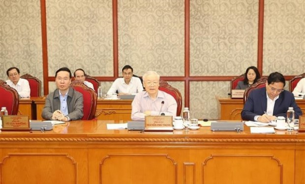 Party chief chairs meeting of Politburo, Secretariat -0