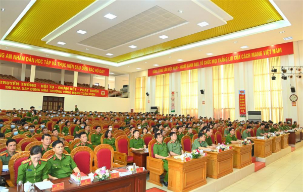 Ministry of Public Security reviews theory and practice of building a grassroots police force -0