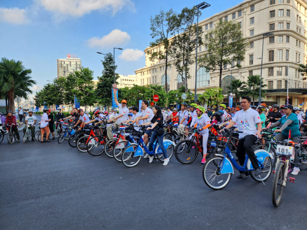 TP Hồ Chí Minh mở rộng dịch vụ xe đạp công cộng ra các quận, huyện -0