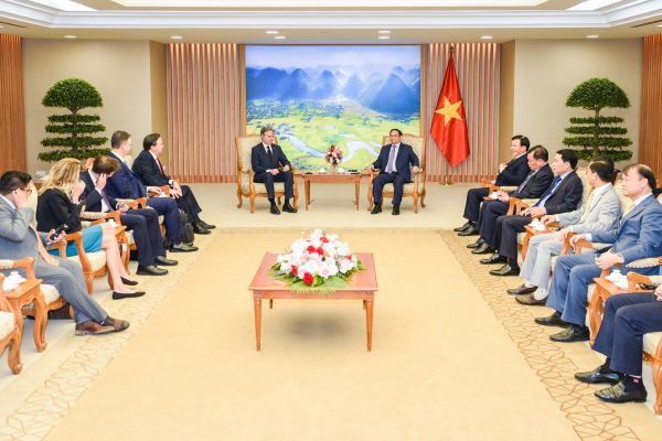 Thủ tướng Phạm Minh Chính tiếp Ngoại trưởng Mỹ Antony Blinken -0