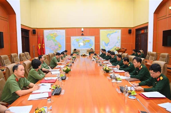 Ministry of National Defense and Ministry of Public Security review results of implementation of Decree No. 03 -0