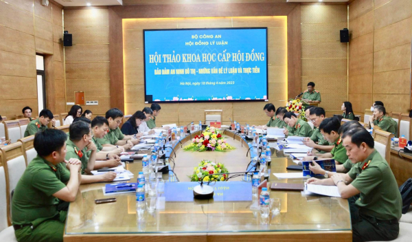 Tìm pháp nâng cao hiệu quả công tác đảm bảo an ninh đô thị  -0