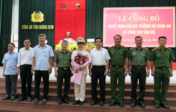 Công an tỉnh Quảng Nam có nữ Phó Giám đốc đầu tiên -0