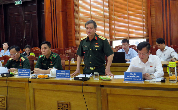 Khảo sát phục vụ thẩm tra 2 dự án luật tại Quảng Nam -0