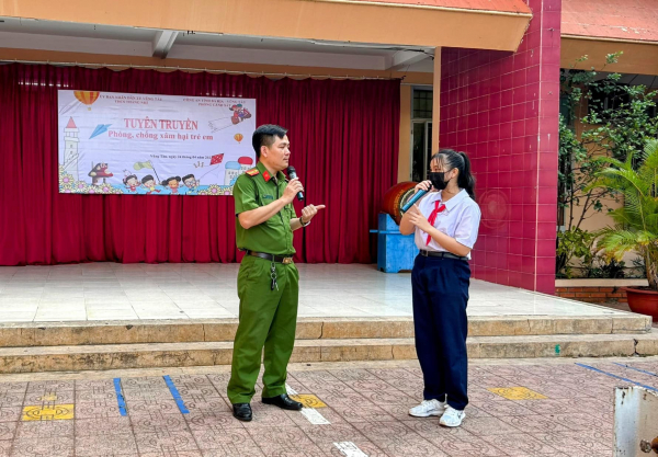 Công an tỉnh Bà Rịa-Vũng Tàu tăng cường tuyên truyền phòng chống tội phạm xâm hại trẻ em  -0