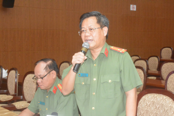 Ủy ban Quốc phòng và An ninh của Quốc hội làm việc với Công an TP Hồ Chí Minh và các Trường CAND  -0