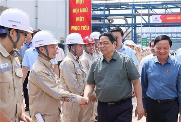 PM attends inauguration of Thai Binh 2 thermal power plant -0