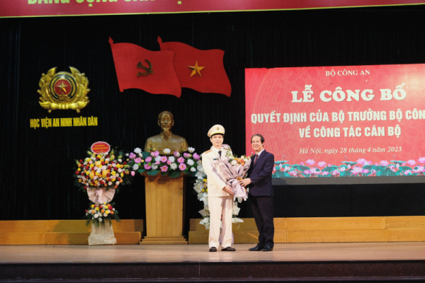 Đại tá, PGS.TS Trịnh Ngọc Quyên giữ chức vụ Giám đốc Học viện ANND -0